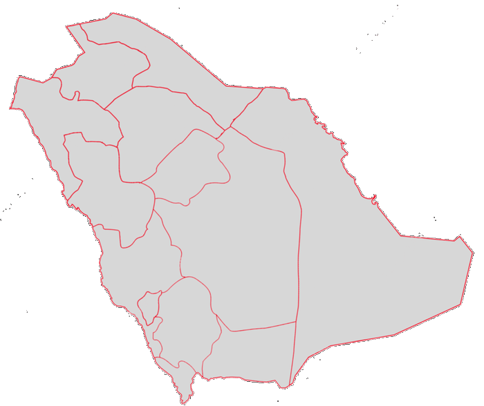 Saudi Arabia coverage map - a2b operates across all regions